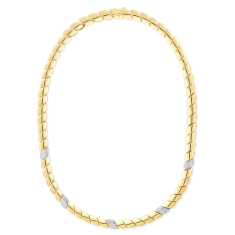 Roberto Coin Designer Gold San Marco 1 1/3ctw Diamond 18k Yellow Gold Necklace 1