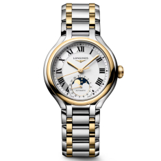 Longines PrimaLuna Moonphase Two-Tone Stainless Steel Watch 34mm - L81265797 1