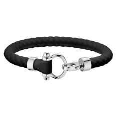 OMEGA Sailing Bracelet in Black Rubber - B34STA0509704 1