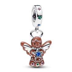 Pandora Gingerbread Angel Dangle Charm 1