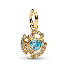 Pandora Marvel Iron Man Arc Reactor Gold-Plated Dangle Charm 1