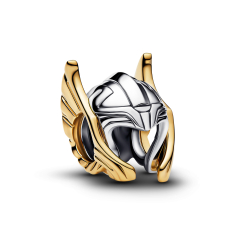 Pandora Marvel Thor Helmet Two-Tone Charm 1