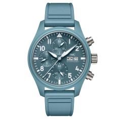 IWC Pilot's Watch Chronograph 41 TOP GUN Miramar Light Blue Dial and Strap Watch 41.9mm - IW389409 1