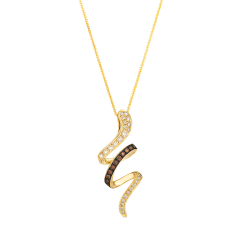 Le Vian® Desert Diamonds 3/8ctw 14k Honey Gold™ Pendant Necklace 1