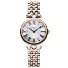 Frederique Constant Classics Art Deco White Dial Two-Tone Watch 30mm - FC-200MPW2AR2B 1
