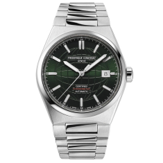 Frederique Constant Highlife Automatic COSC Green Dial Stainless Steel Bracelet Watch 39mm - FC-303G3NH6B 1
