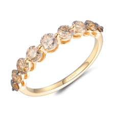 Le Vian® Desert Diamonds 1ctw 14k Honey Gold™ Band Ring 1
