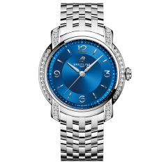 Breitling Lady Premier 32 Blue Dial Lab Grown Diamond Stainless Steel Watch 32mm - A77330671C1A1 1