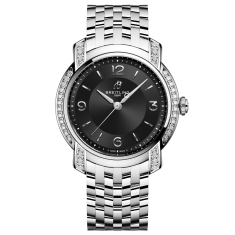 Breitling Lady Premier 32 Anthracite Dial Lab Grown Diamond Stainless Steel Watch 32mm - A77330671B1A1 1