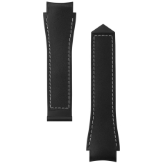 TAG Heuer CONNECTED Black Leather and Rubber Strap Calibre E5 45mm - FT6280 1