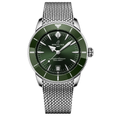 Breitling Superocean Heritage B31 Automatic 42 Green Dial Stainless Steel Watch 42mm - AB3111361L1A1 1