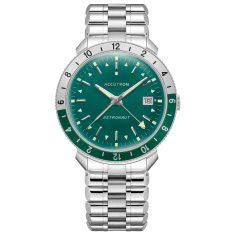 Accutron Astronaut Green Dial Stainless Steel Watch 41mm - 26B205 1