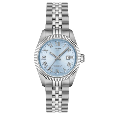 Tissot Ballade Powermatic 48 COSC Automatic Ice Blue Dial Stainless Steel Watch 30mm - T1562081135300 1