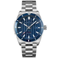 NORQAIN Adventure Sport Automatic Blue Dial Stainless Steel Watch 42mm - N1000.08S02.A01.S02 1