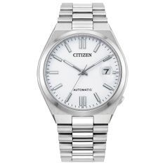 Citizen TSUYOSA Automatic White Dial Stainless Steel Watch 40mm - NJ0150-56A 1