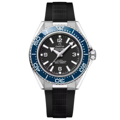 OMEGA Seamaster Planet Ocean 600M Co-Axial Master Chronometer Black Dial Blue Bezel Black Rubber Strap Watch 42mm - O21732422101002 1