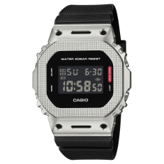 Casio G-Shock G-Steel Digital Series Black Dial Black Resin Strap Watch 49.6mm- GM5600M-1 1
