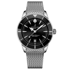Breitling Superocean Heritage B31 Automatic 44 Black Dial Stainless Steel Watch 44mm - AB3112241B1A1 1