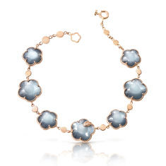 Pasquale Bruni Ton Joli Lunaire Bracelet in 18k Rose Gold with Lunar Night Blue Gem and Diamonds 1
