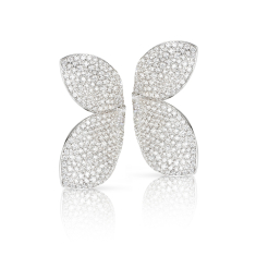 Pasquale Bruni Giardini Segreti Earrings in 18k White Gold with Diamonds 1
