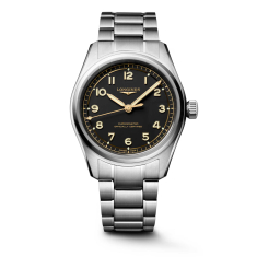 Longines Spirit Pilot Black Dial Stainless Steel Watch 39mm - L38094536 1