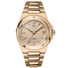 IWC Ingenieur Automatic Golden Grid Dial Yellow Gold Watch 35mm - IW324903 1