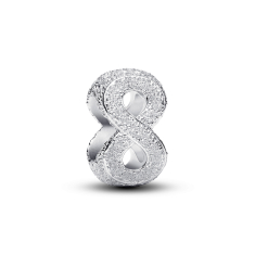 Pandora Textured Infinity Symbol Mini Charm 1