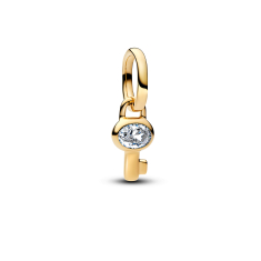 Pandora ME Key Gold-Plated Mini Dangle Charm 1