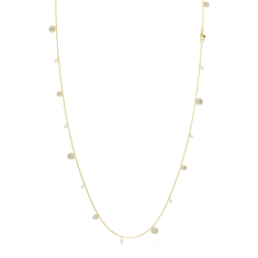 Swarovski Una Angelic Crystal Pearl Strand Necklace, Gold-Tone Plated 1