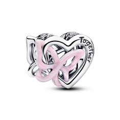 Pandora Entwined Heart & Butterfly Charm 1