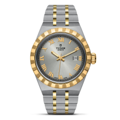 TUDOR Royal Silver Dial Stainless Steel and Yellow Gold Watch 28mm - M28303-0001 1