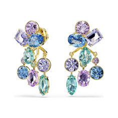 Swarovski Gemma Multicolored Crystal Drop Earring Jackets, Gold-Tone Plated 1