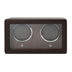 Cub Brown Double Watch Winder with Cover 1