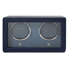 Cub Navy Double Watch Winder with Cover 1