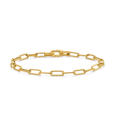 Men's David Yurman DY Madison Chain Bracelet in 18K Yellow Gold, 4mm 1