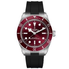 Black Bay 58 Burgundy Dial Black Rubber Strap Watch 39mm - M7939A1A0RU-0003 1
