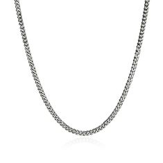 John Hardy 3.9mm Sterling Silver Curb Chain Necklace 1