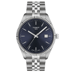 Tissot Ballade Guilloche Blue Dial Stainless Steel Watch 40mm - T1564101104100 1
