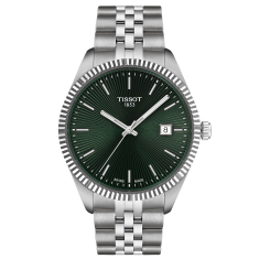 Tissot Ballade Guilloche Green Dial Stainless Steel Watch 40mm - T1564101109100 1