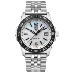 Luminox Pacific Diver Ripple Mother of Pearl Dial Stainless Steel  Dive Watch 39mm - XS3126M1 1