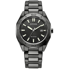 Citizen Eco-Drive Odyn Gray Dial Gray Stainless Steel Bracelet Watch 41mm - BM7637-81H 1