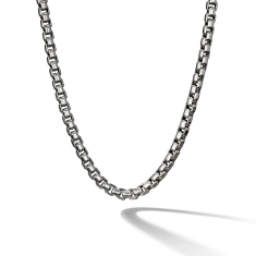 David Yurman Box Chain Necklace in Sterling Silver, 5.2mm - 18 Inches 1