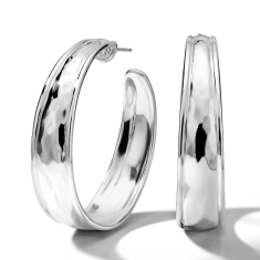 IPPOLITA Goddess Hoop Earrings in Sterling Silver - CLASSICO 1