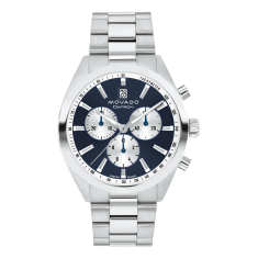 Movado Heritage Series Datron Blue Dial Stainless Steel Bracelet Watch 41mm - 3650179 1