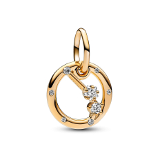 Pandora Aries Zodiac Dangle Charm | Gold-Plated 1