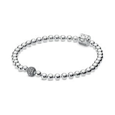 Pandora Beads & Pavé Bracelet 1