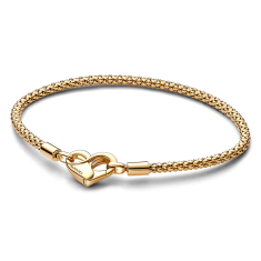 Pandora Moments Studded Chain Bracelet | Gold-Plated 1