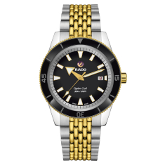 Rado Captain Cook Automatic Black Dial Two-Tone Watch | 42mm | R32138153 1