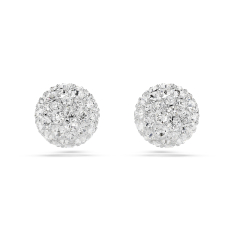 Swarovski Crystal Dextera Rhodium Plated Stud Earrings 1