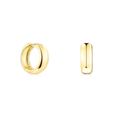 TOUS Basics Gold-Plated Hoop Earrings 1